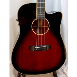 Levin LA85DCE Electro Acoustic Dreadnought Guitar in Rum Cask Gloss