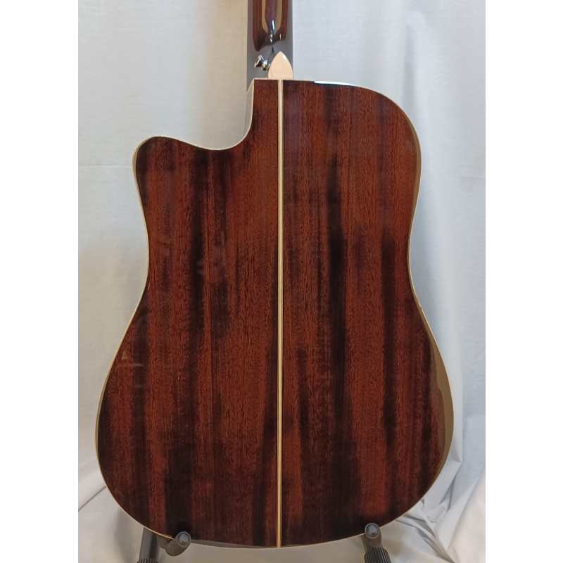 Levin LA85DCE Electro Acoustic Dreadnought Guitar in Rum Cask Gloss - Image 2