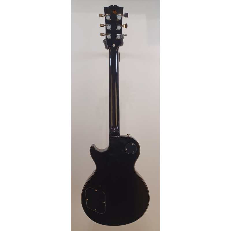 Levin LE58-BK Electric Guitar in High-Glo Black - Image 5