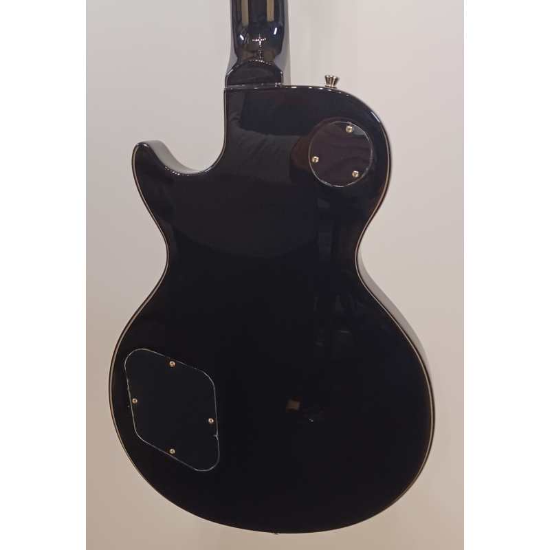 Levin LE58-BK Electric Guitar in High-Glo Black - Image 6