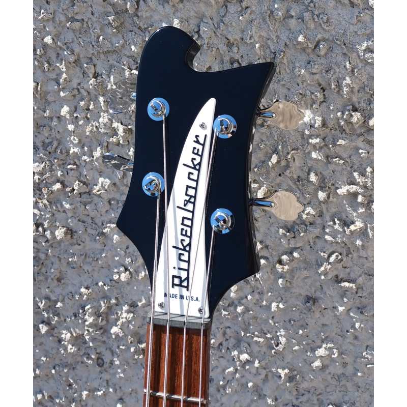 Rickenbacker 4003S Bass Guitar, Jetglo Black - Image 11