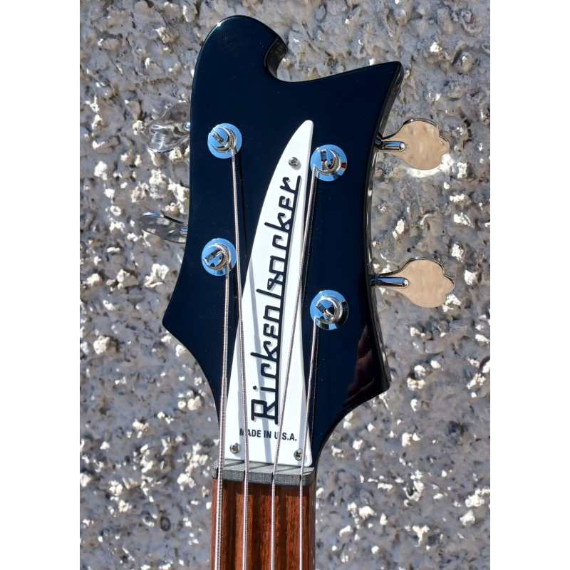 Rickenbacker 4003S Bass Guitar, Jetglo Black - Image 12