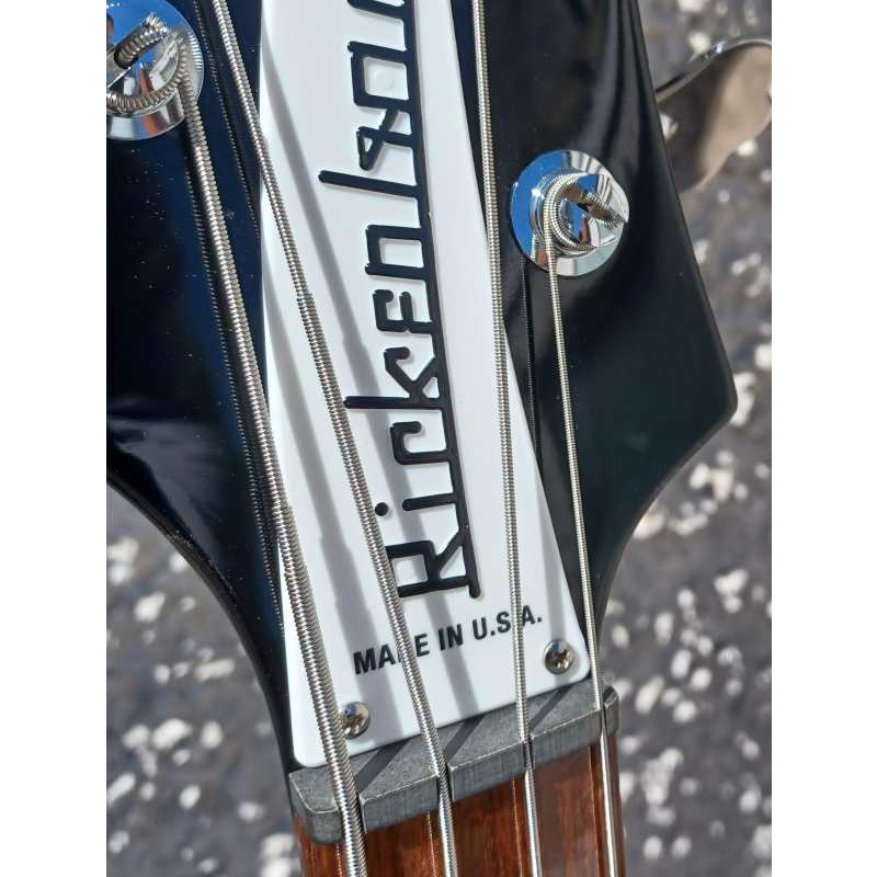 Rickenbacker 4003S Bass Guitar, Jetglo Black - Image 14