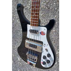 Rickenbacker 4003S Bass Guitar, Jetglo Black