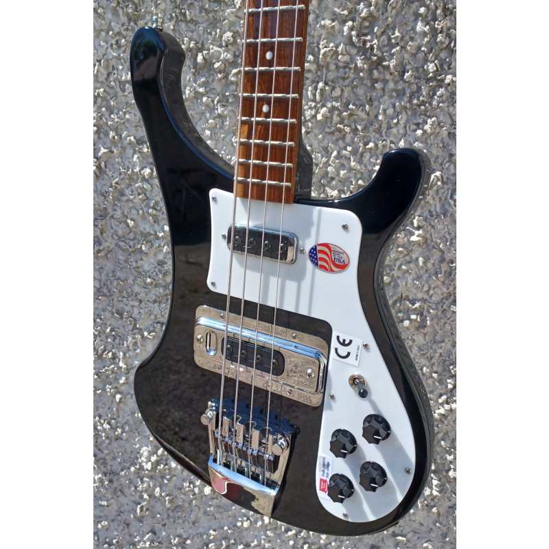 Rickenbacker 4003S Bass Guitar, Jetglo Black