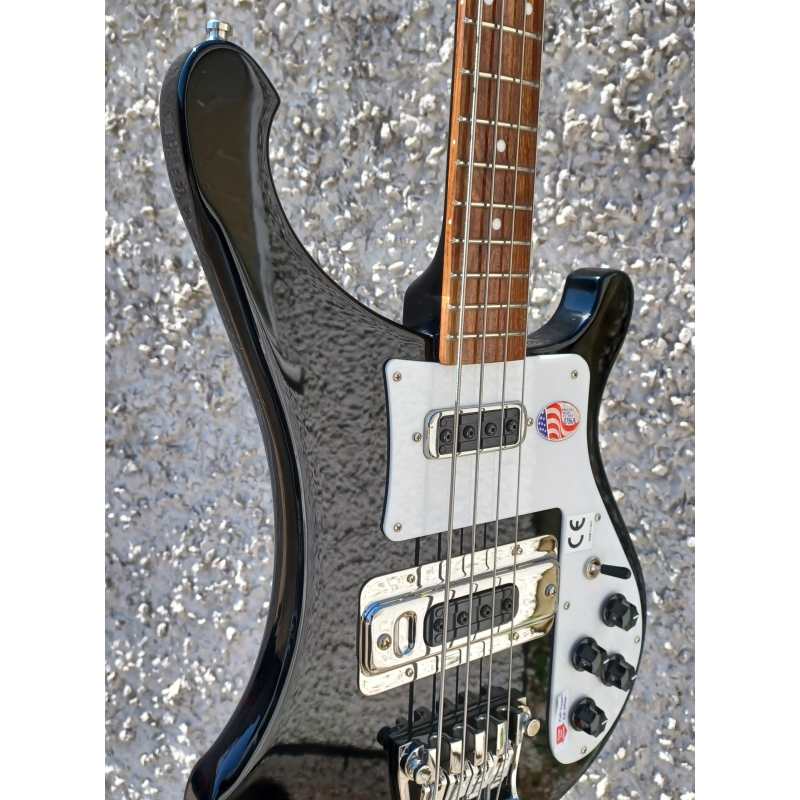 Rickenbacker 4003S Bass Guitar, Jetglo Black - Image 18
