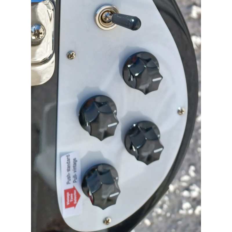 Rickenbacker 4003S Bass Guitar, Jetglo Black - Image 3