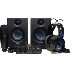 PreSonus AudioBox 96 Studio Bundle - With Interface, Mic & Headphones