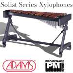 Adams XS2LA35 Soloist Series 3.5-octave Xylophone with 38.5mm Pau Rosa Bars, Height Adjustable Apex Frame, Aluminum Resonators, Short Cover and Mallets [A = 442 Hz Octave Tuned]