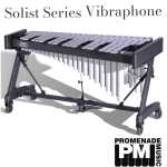 Adams VSNA31S Soloist Series 3.1-octave Vibraphone [No Motor] with Silver Aluminium Anodized Bars and Apex Frame