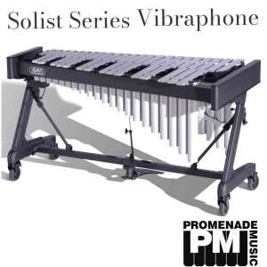 Adams VSNA31S Soloist Series 3.1-octave Vibraphone [No Motor] with Silver Aluminium Anodized Bars and Apex Frame