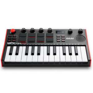 Akai MPK Mini Play Mk3 Keyboard MIDI USB Controller with built-in sound engine