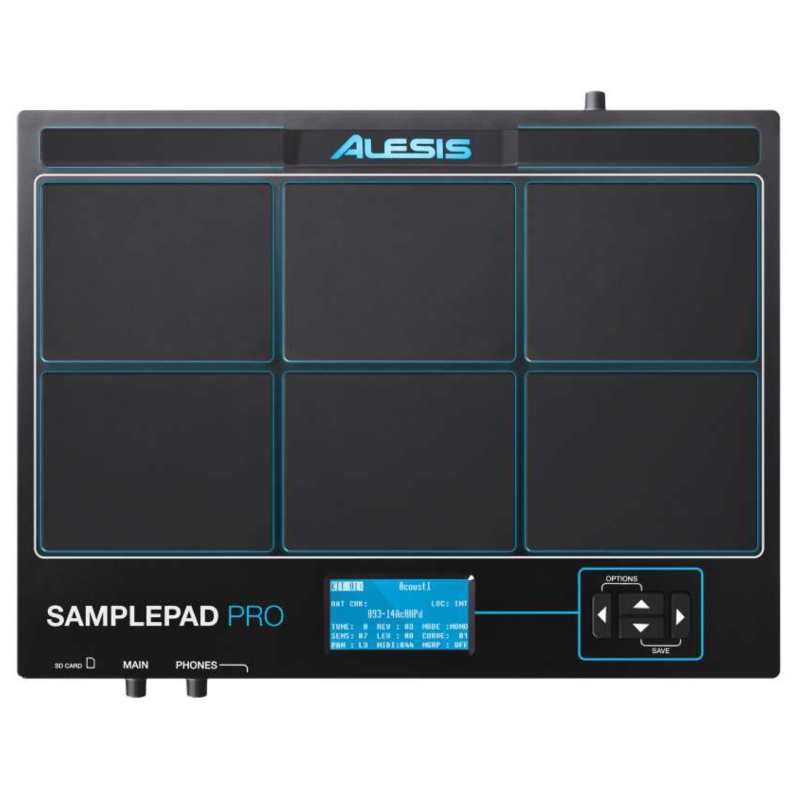 Alesis Sample Pad Pro Sample Triggering Percussion Drum Pad with 10 Ready-to-play Drum Kits and over 200 On-board Sounds