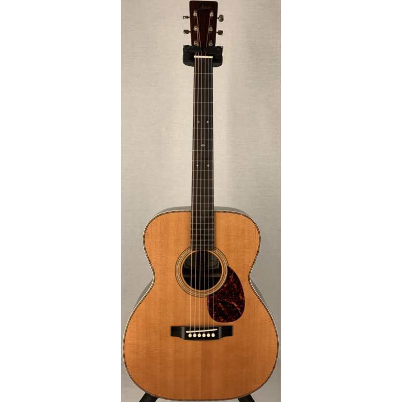 Atkin OM37 Orchestra Model Acoustic Guitar in Aged Natural with Hard Case - Image 2