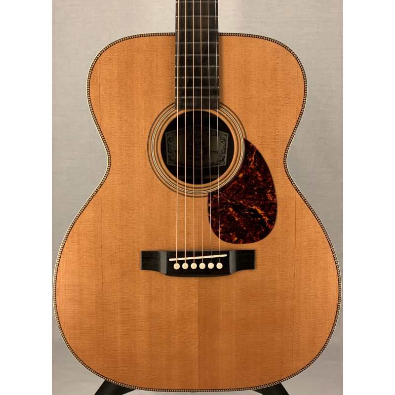 Atkin OM37 Orchestra Model Acoustic Guitar in Aged Natural with Hard Case