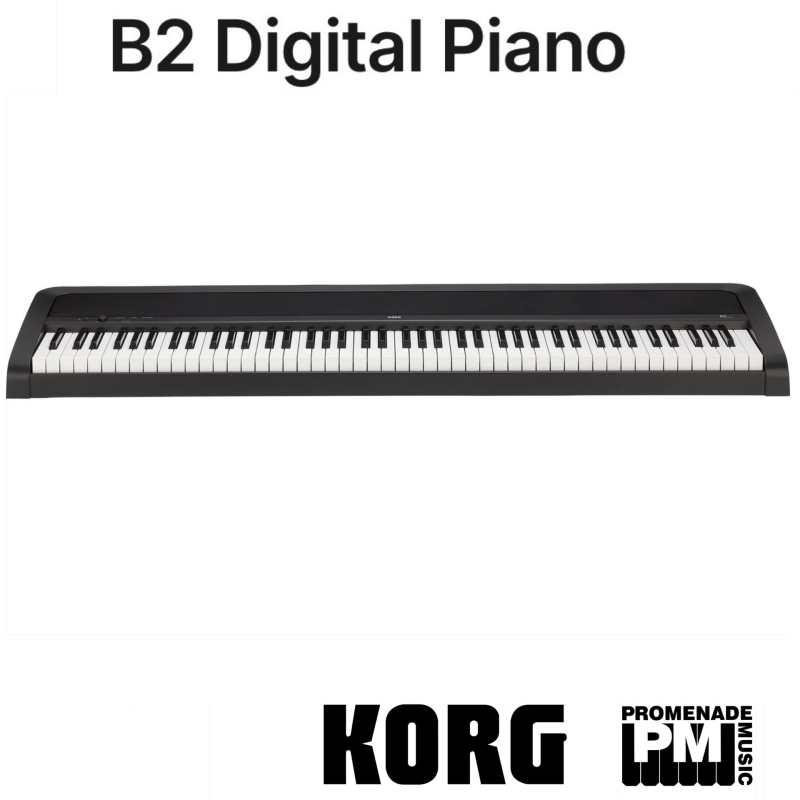 Korg B2 Digital Piano in Black - Image 2