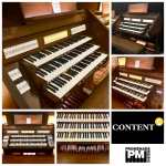 Content Celeste 340R Custom UK Spec 3-Manual Organ in Antique Mahogany (32RC)