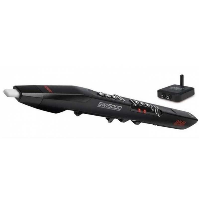 Akai EWI 5000 MIDI Wind Controller with Wireless Connectivity and Built-in High-quality Sounds Designed by SONiVOX (EWI5000)