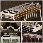 Special Order – GFI Ultra D10U Double Neck 10-string Pedal Steel Guitar with 8 Pedals, 5 Knee Levers, and Hardcase