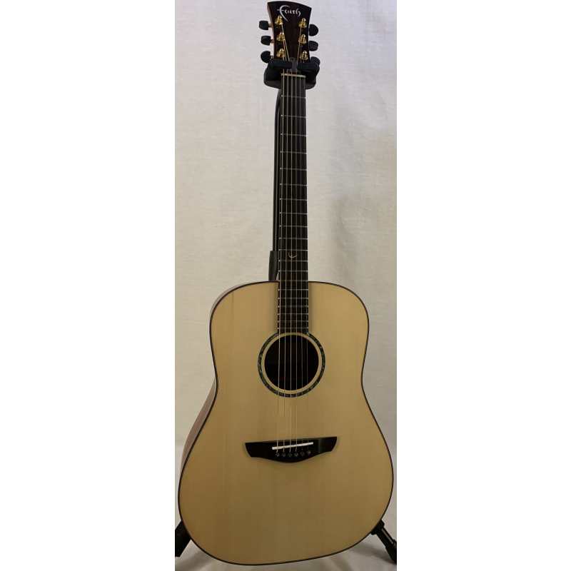 Faith FS Natural Saturn Dreadnought Acoustic Guitar with Hardcase - Image 2