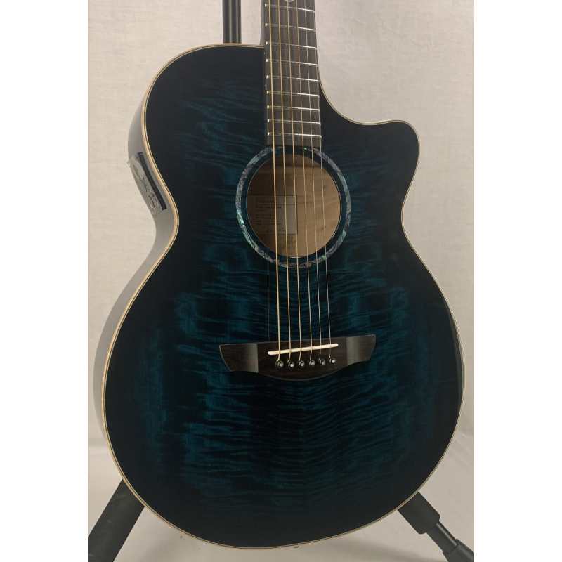 Faith FVBLM Blue Moon Venus Cutaway Electro Acoustic Guitar