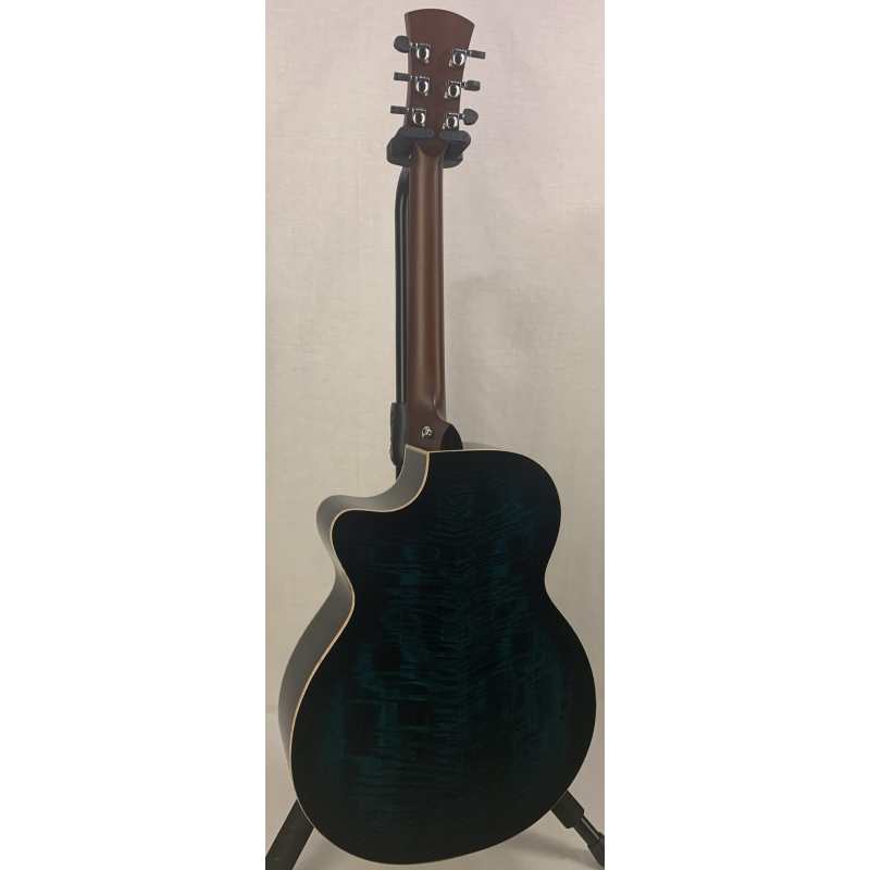 Faith FVBLM Blue Moon Venus Cutaway Electro Acoustic Guitar - Image 4