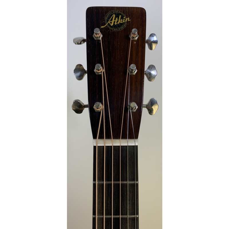 Atkin Essential D Dreadnought Acoustic Guitar (Ebony Fingerboard) in Natural Aged Finish with Hard Case - Image 4