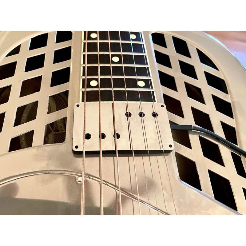 Krivo Resophonic Humbucker Pickup (Nickel) - For Resophonic Guitars - Image 2
