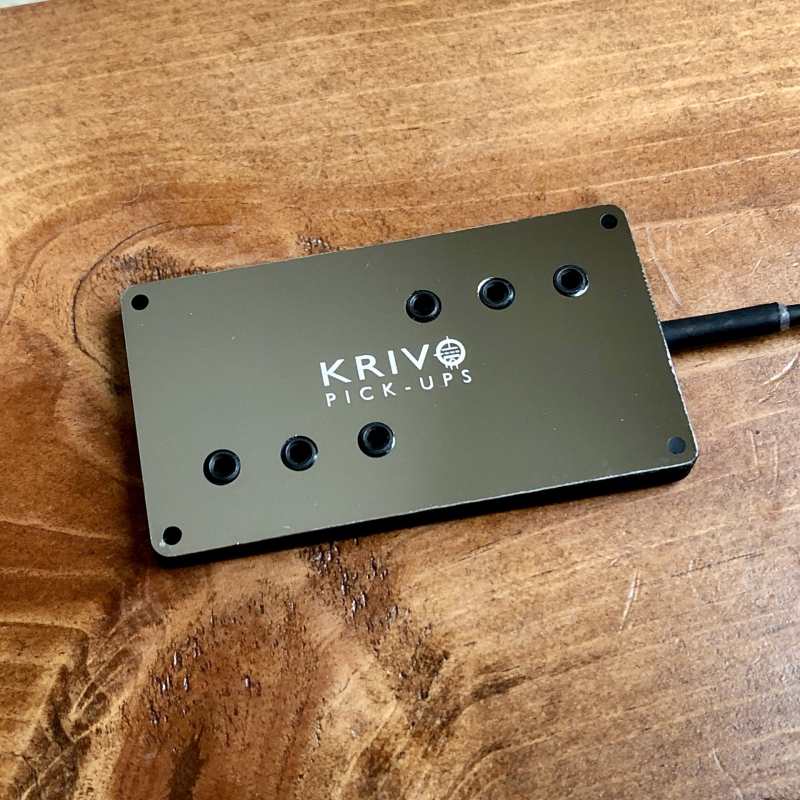 Krivo Resophonic Humbucker Pickup (Nickel) - For Resophonic Guitars - Image 5