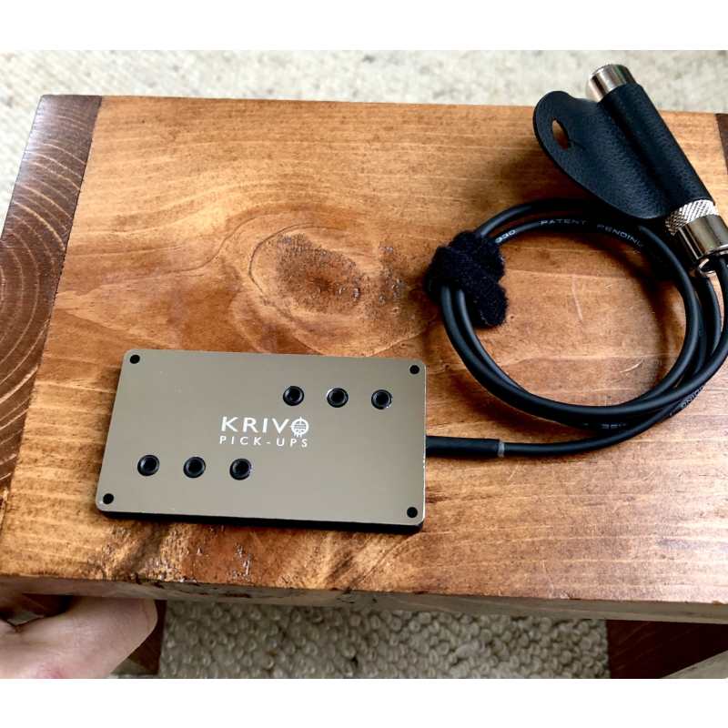 Krivo Resophonic Humbucker Pickup (Nickel) - For Resophonic Guitars - Image 4