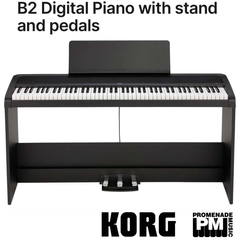 Korg B2SP Digital Piano in Black - Image 2