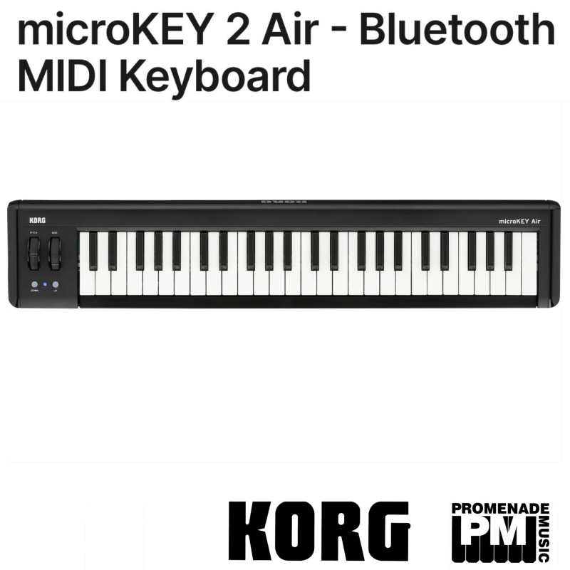 Korg Korg microKEY 2 Air (49-note bluetooth MIDI keyboard)
