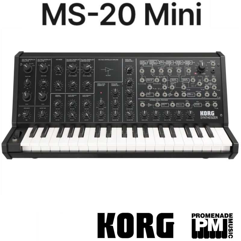 Korg MS20 Mini (37-note mini key analog synth)