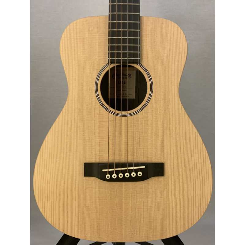 Martin LX1E Little Martin Electro Acoustic Travel Guitar with Gig Bag