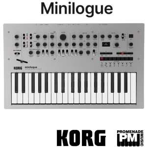 Korg Minilogue (37-slim-key polyphonic analogue synth)