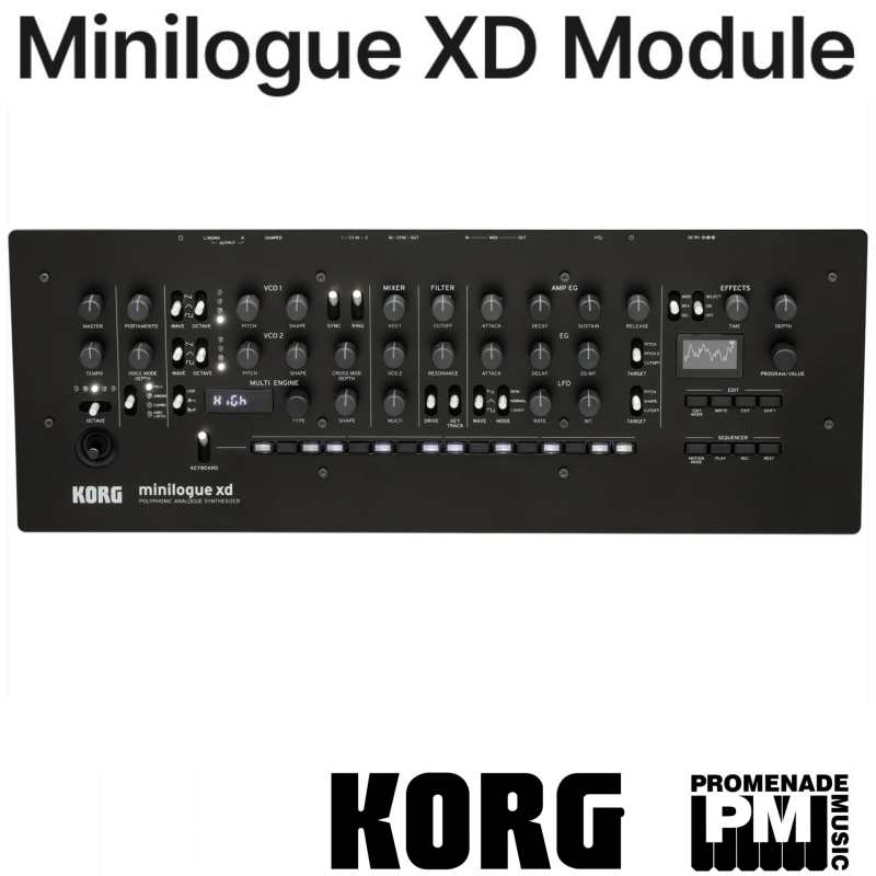 Korg Minilogue XD Module (analog synth module)