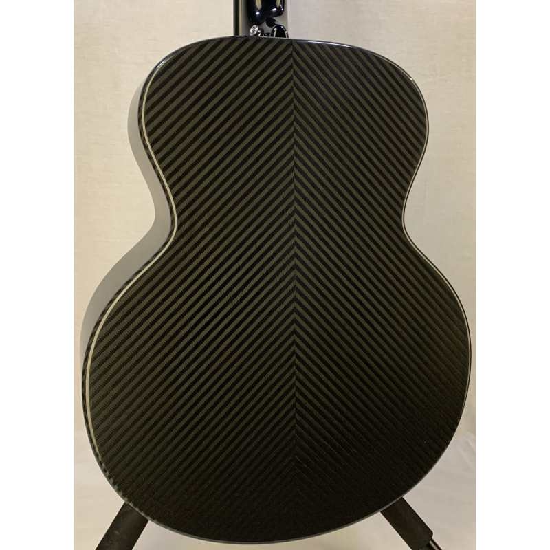 RainSong CO-JM1000N2 Concert Graphite Jumbo Electro Acoustic with Hardcase - Image 4