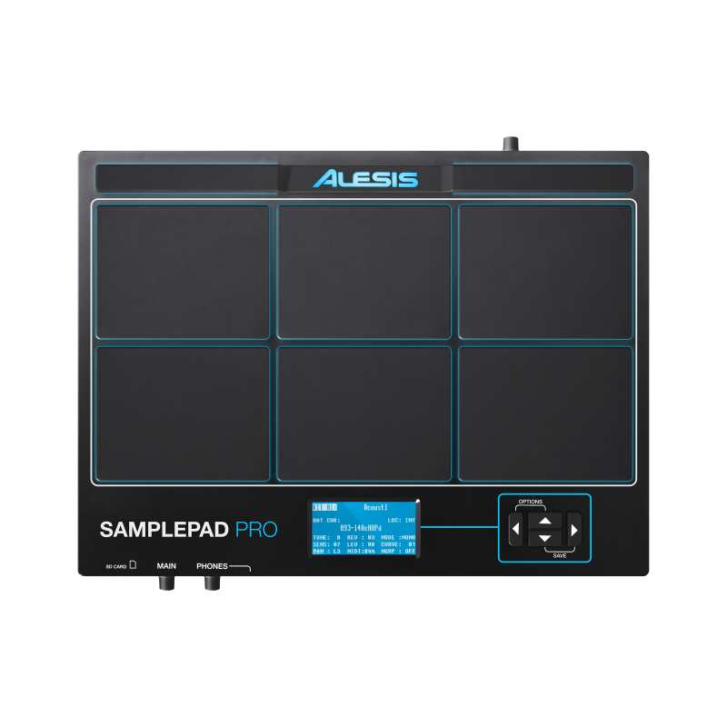 Alesis Sample Pad Pro Sample Triggering Percussion Drum Pad with 10 Ready-to-play Drum Kits and over 200 On-board Sounds - Image 3