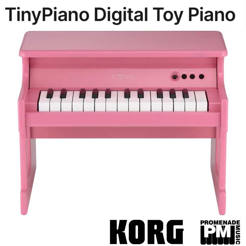 KORG TinyPIANO 25 Mini Key Digital Piano, Pink Finish - Image 2