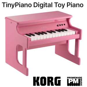 KORG TinyPIANO 25 Mini Key Digital Piano, Pink Finish