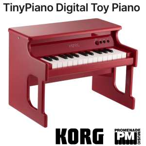 KORG tinyPIANO 25 Mini Key Digital Piano, Red Finish