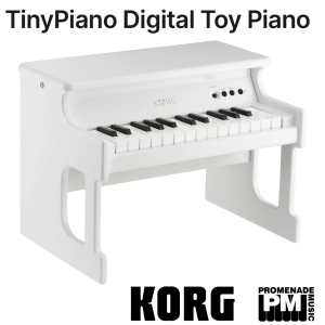 KORG TinyPIANO 25 Mini Key Digital Piano, White Finish