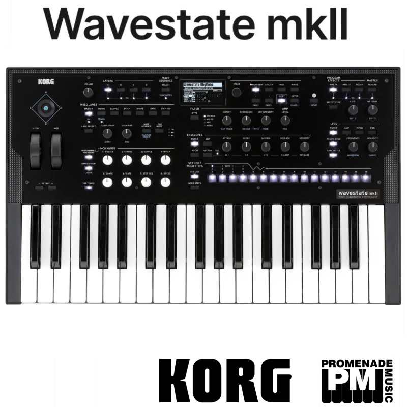 Korg Wavestate MKII (wave sequencing synth)