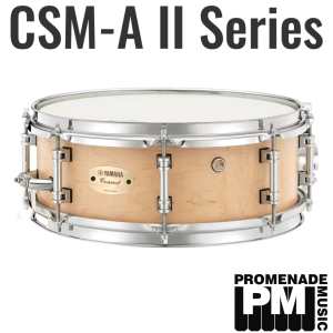 Yamaha CSM-1350All Orchestral Snare Drum (13″ x 5″ 8-ply maple shell with stainless straight cable snare – CSM1350A mk2)
