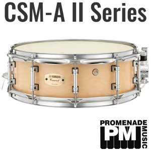 Yamaha CSM-1450AII Orchestral Snare Drum (14" x 5" 8-ply maple shell with stainless straight cable snare - CSM1450A mk2)