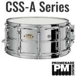 Yamaha CSS-1465A Orchestral Snare Drum (14" x 6.5" 1.2mm steel shell with high-carbon steel coiled wire snare - CSS1465A)
