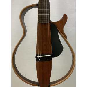 Yamaha SLG200S Steel Strung Silent Guitar in Natural Finish with Gig Bag