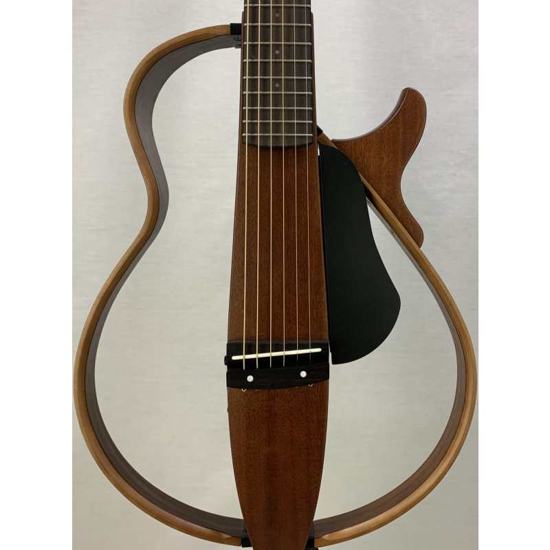 Yamaha SLG200S Steel Strung Silent Guitar in Natural Finish with Gig Bag