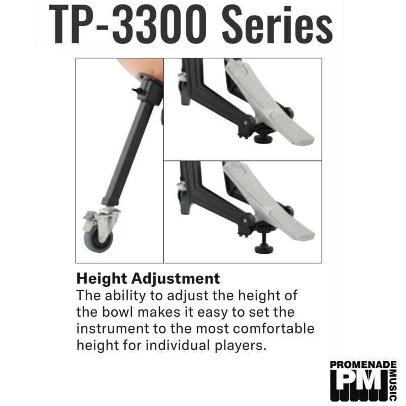 Yamaha TP-3326 26" Portable Aluminium Timpani ….. with pedal balance spring system, retractable legs, and foldable pedal (tp3300 series tp3326) - Image 7