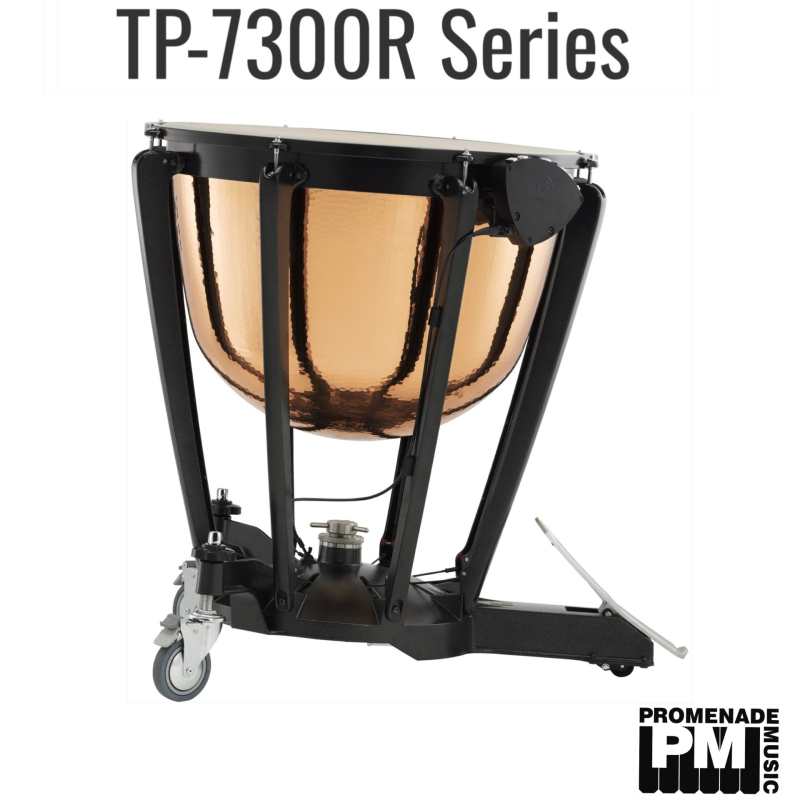 Yamaha TP-7326R 26" Symphonic Hammered Copper Timpani ….. with pedal balance spring system, tuning key, yamaha remo renaissance head, and head protector (tp7300r series tp7326r) - Image 2